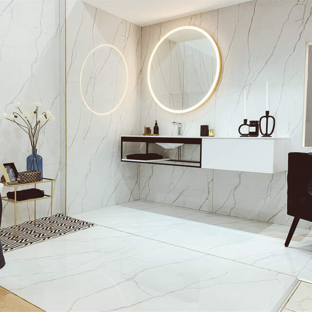 Baignoire ambiance classique — Ambiance salle de bain
