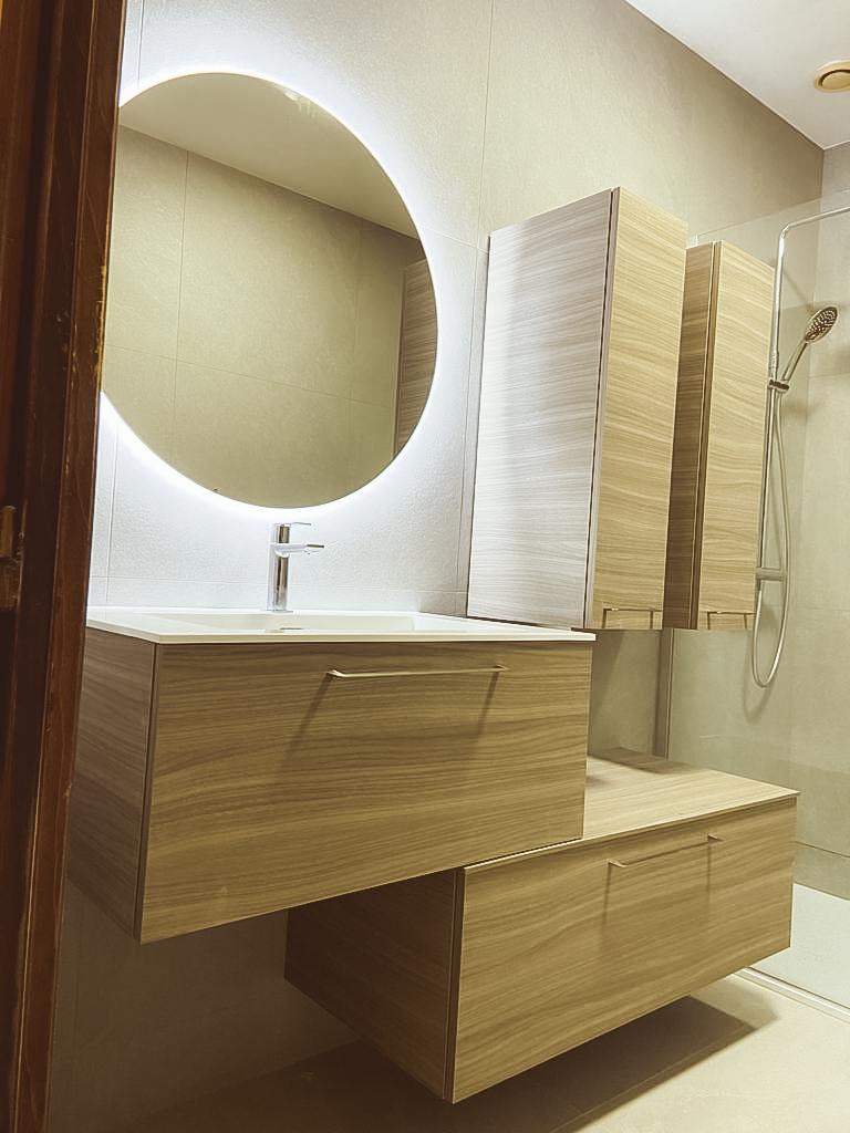 Salle de bains après les travaux