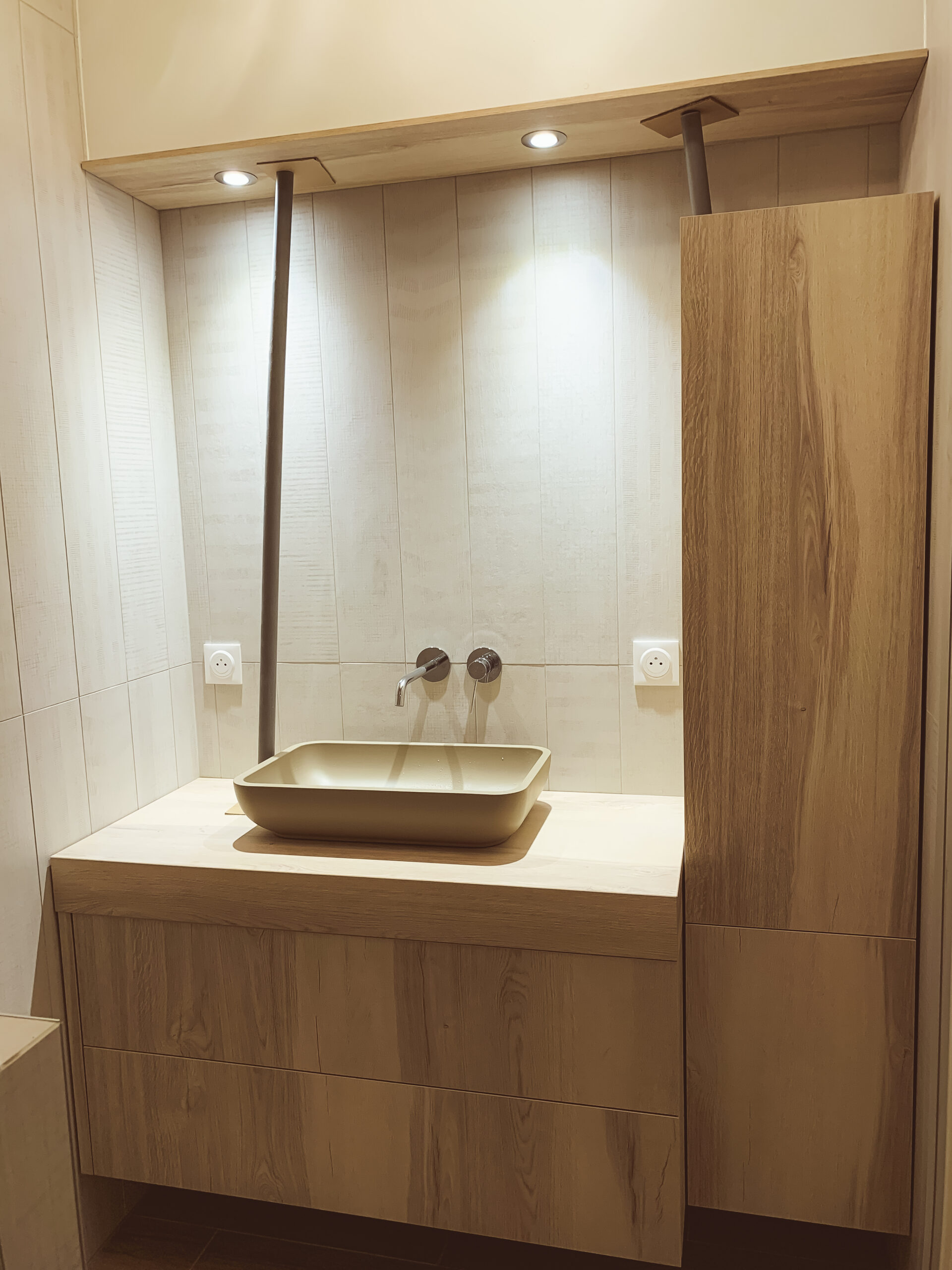Salle de bains après les travaux