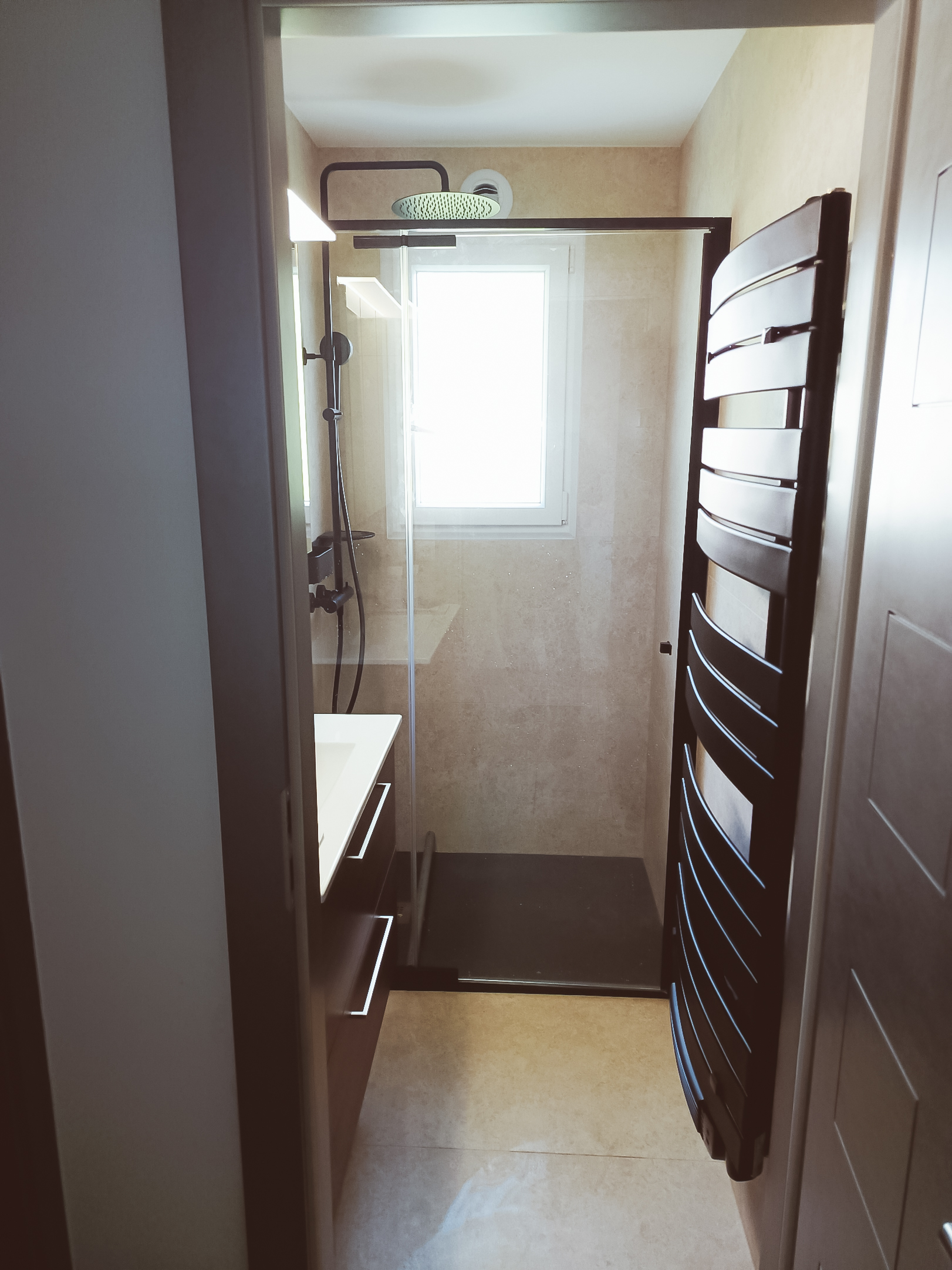 Salle de bains après les travaux