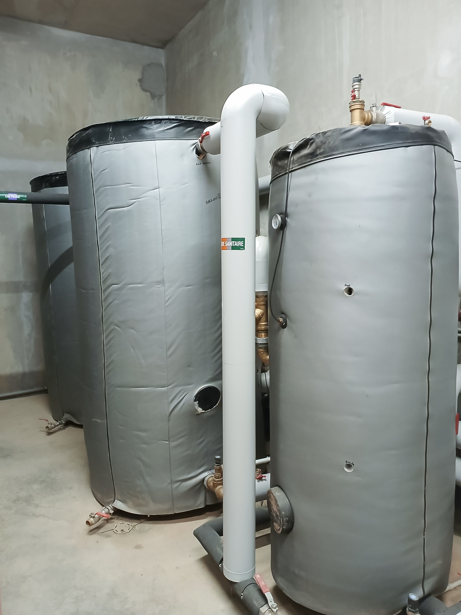 Programme de 74 logements à Aix-les-Bains, installation Therm-Sanit
