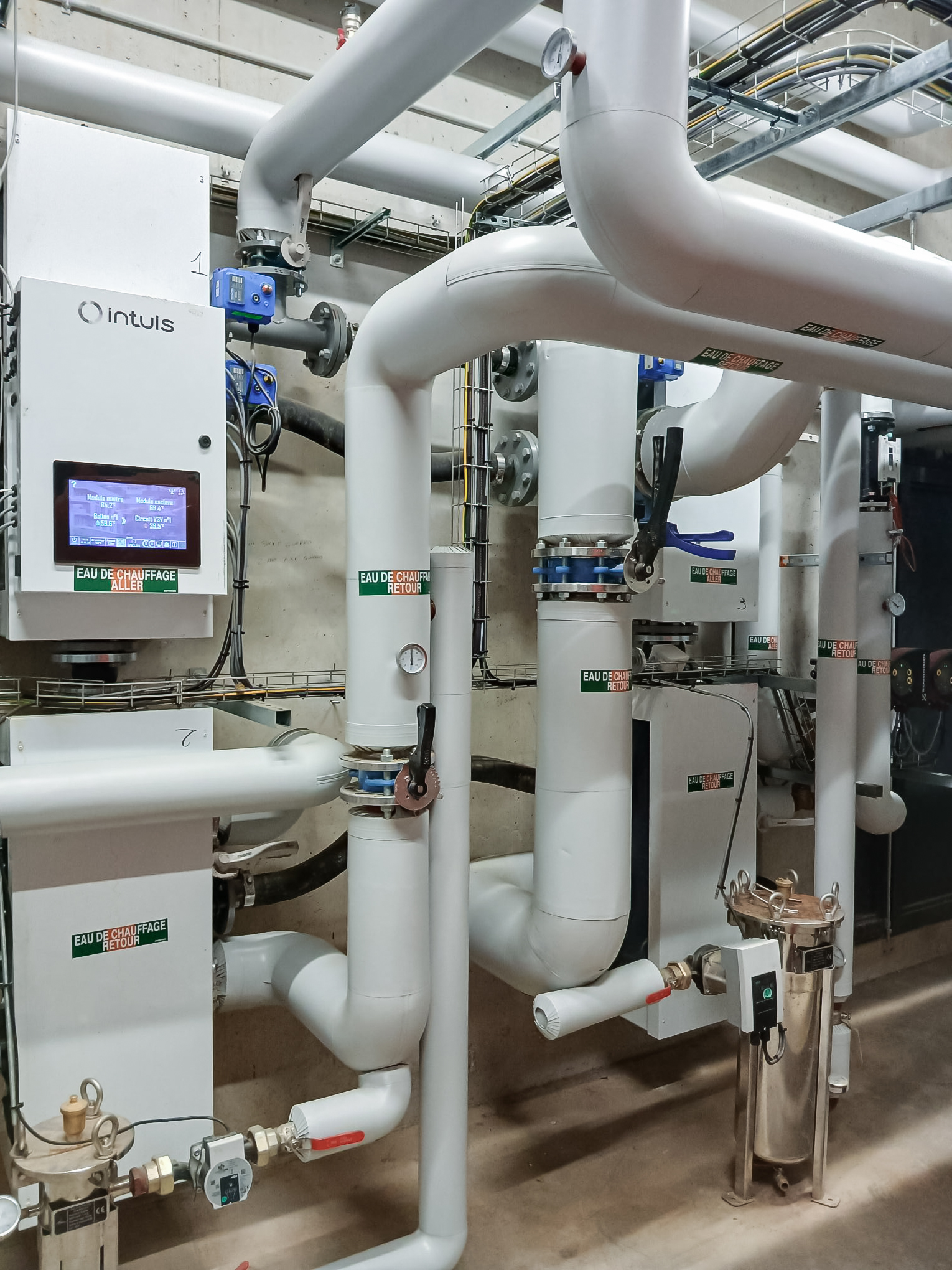 Programme de 74 logements à Aix-les-Bains, installation Therm-Sanit