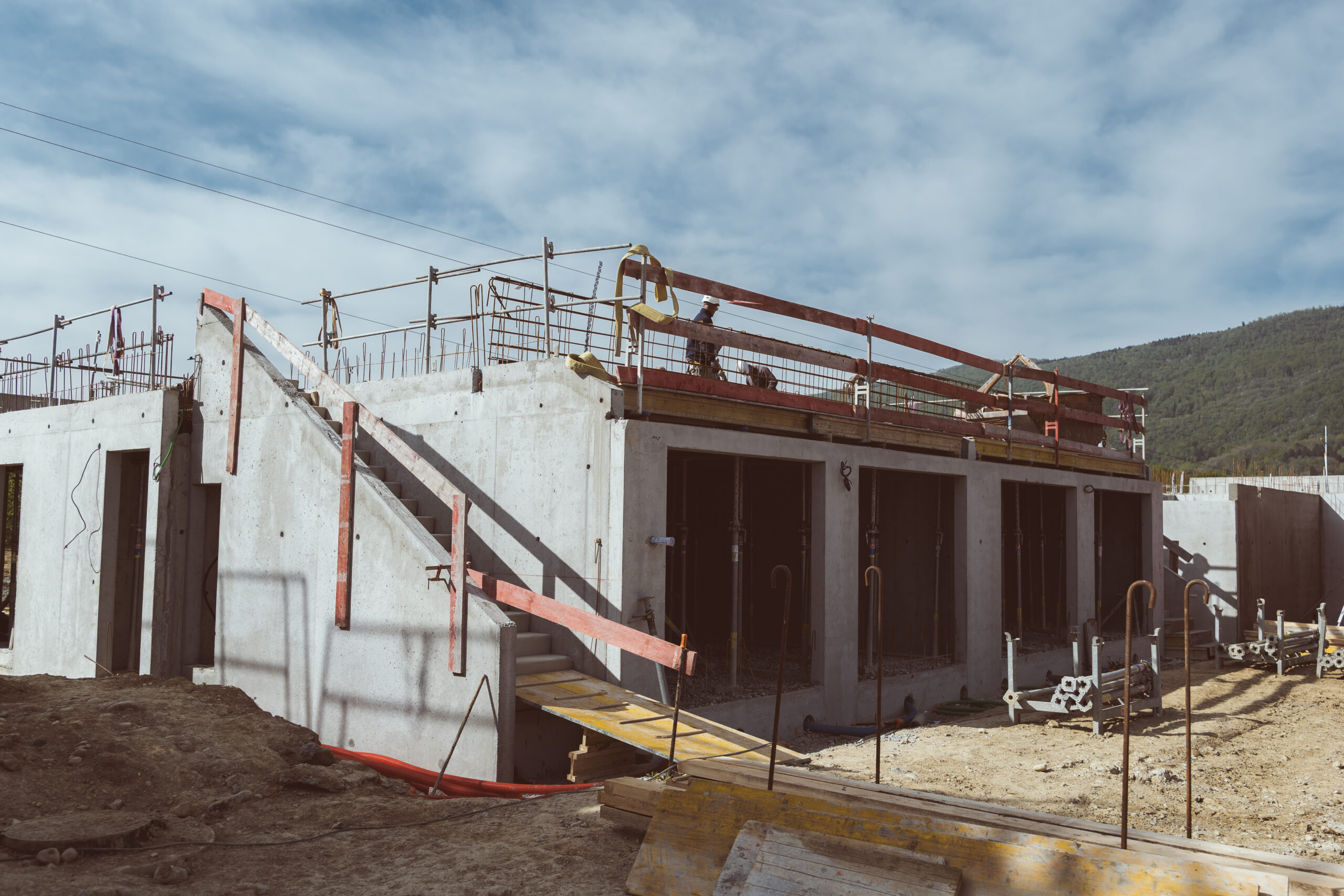 Programme de logements à Moye, installation Therm-Sanit