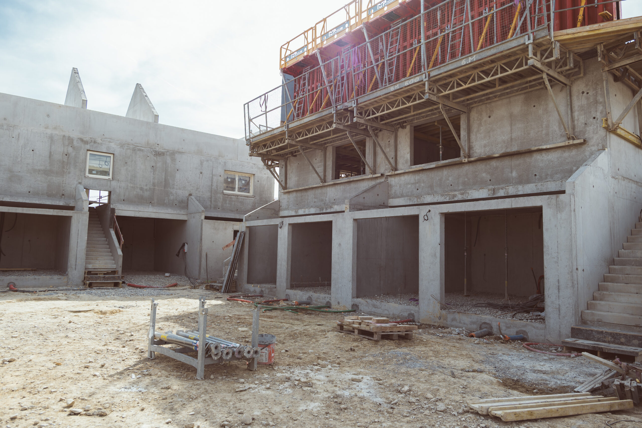 Programme de logements à Moye, installation Therm-Sanit