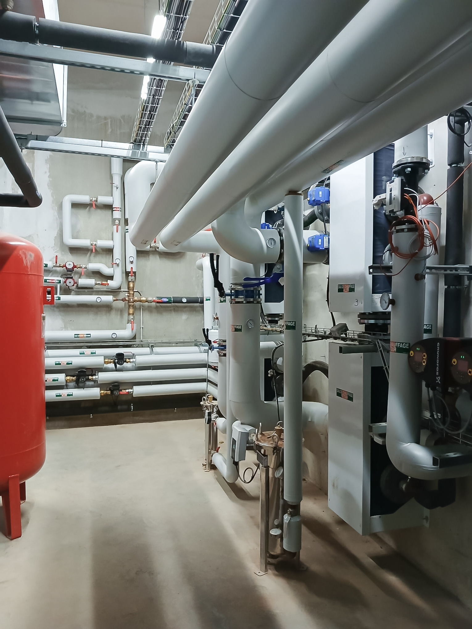 Programme de 74 logements à Aix-les-Bains, installation Therm-Sanit