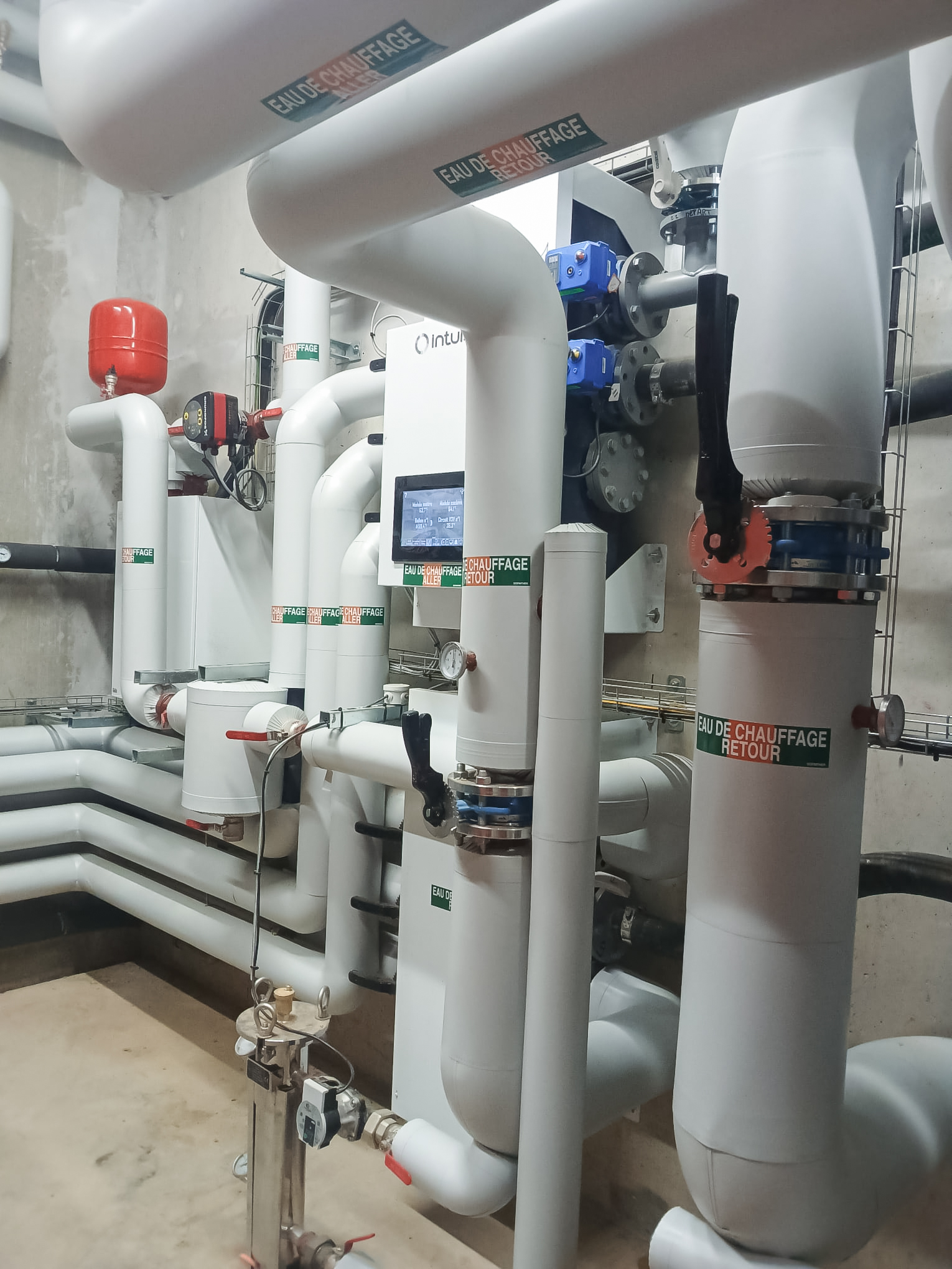 Programme de 74 logements à Aix-les-Bains, installation Therm-Sanit