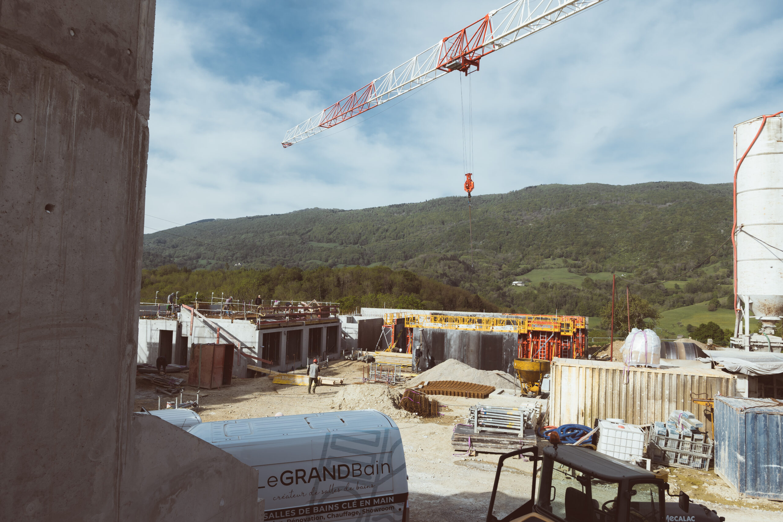 Programme de logements à Moye, installation Therm-Sanit