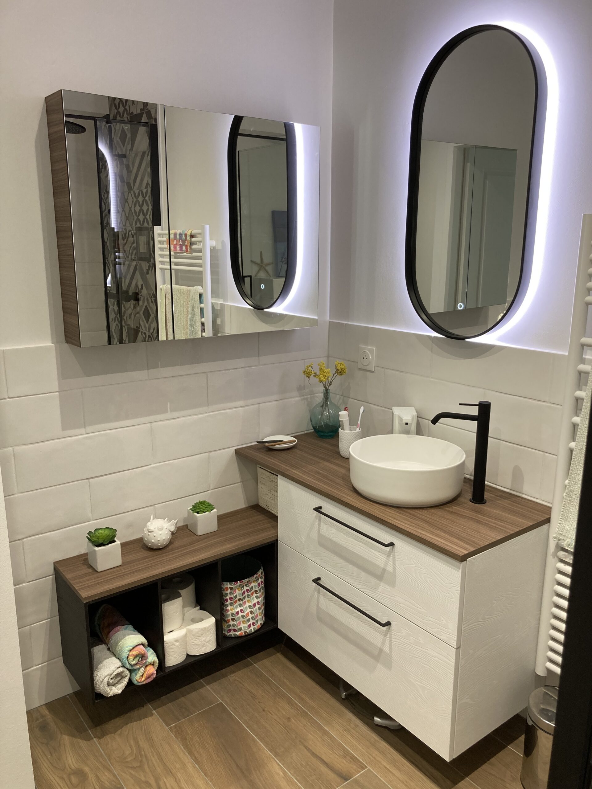Salle de bains après les travaux