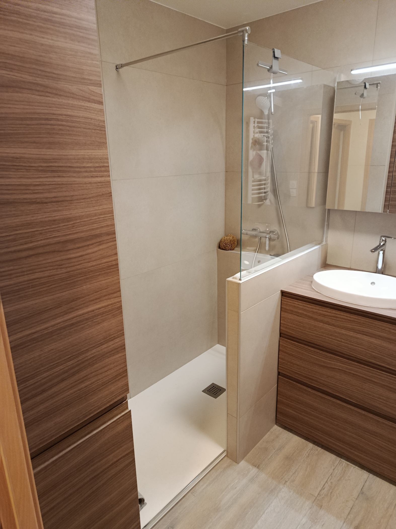 Salle de bains après les travaux