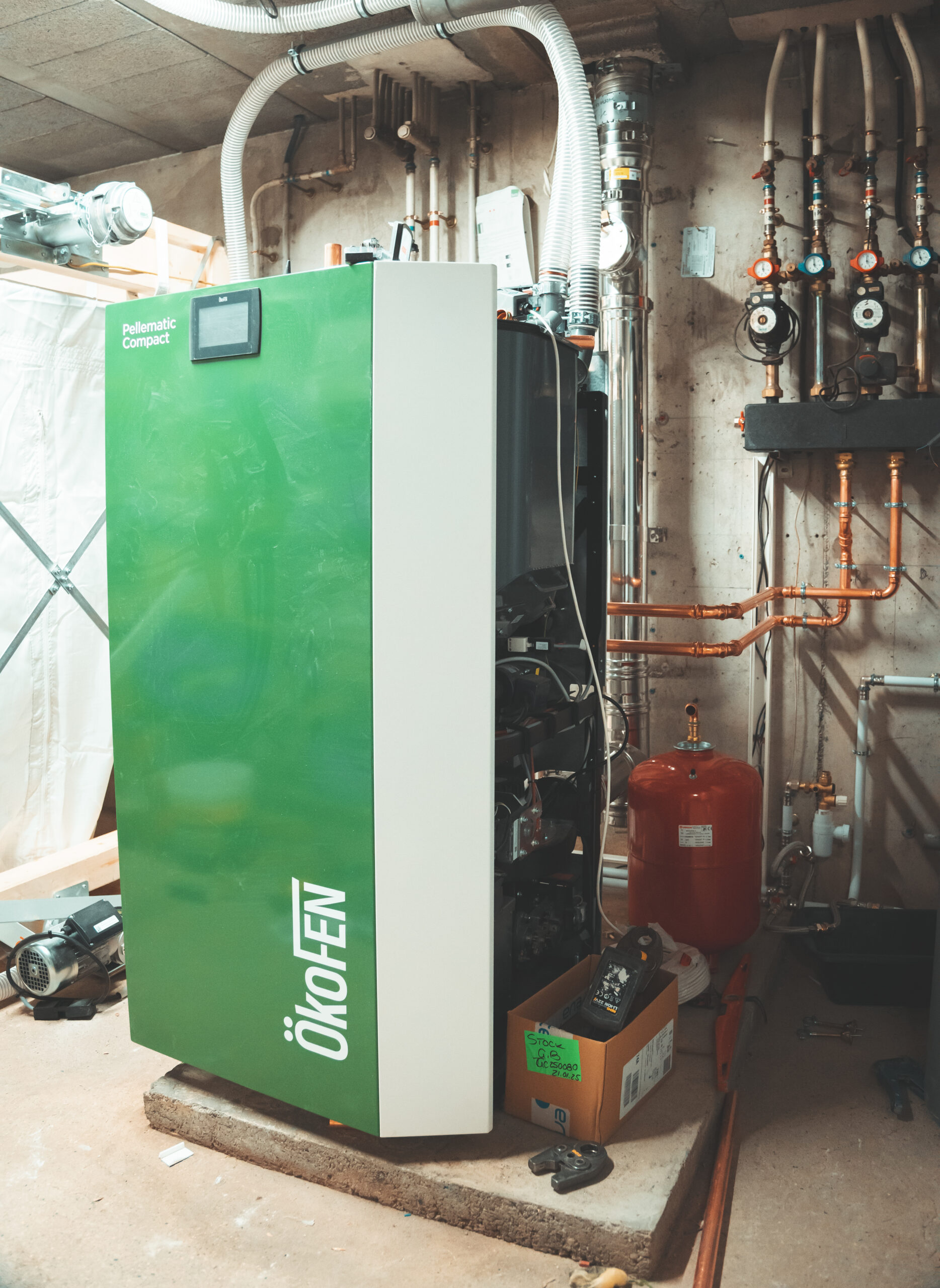 Chantier Therm-Sanit, Menthonnex-en-Bornes, Janvier 2025