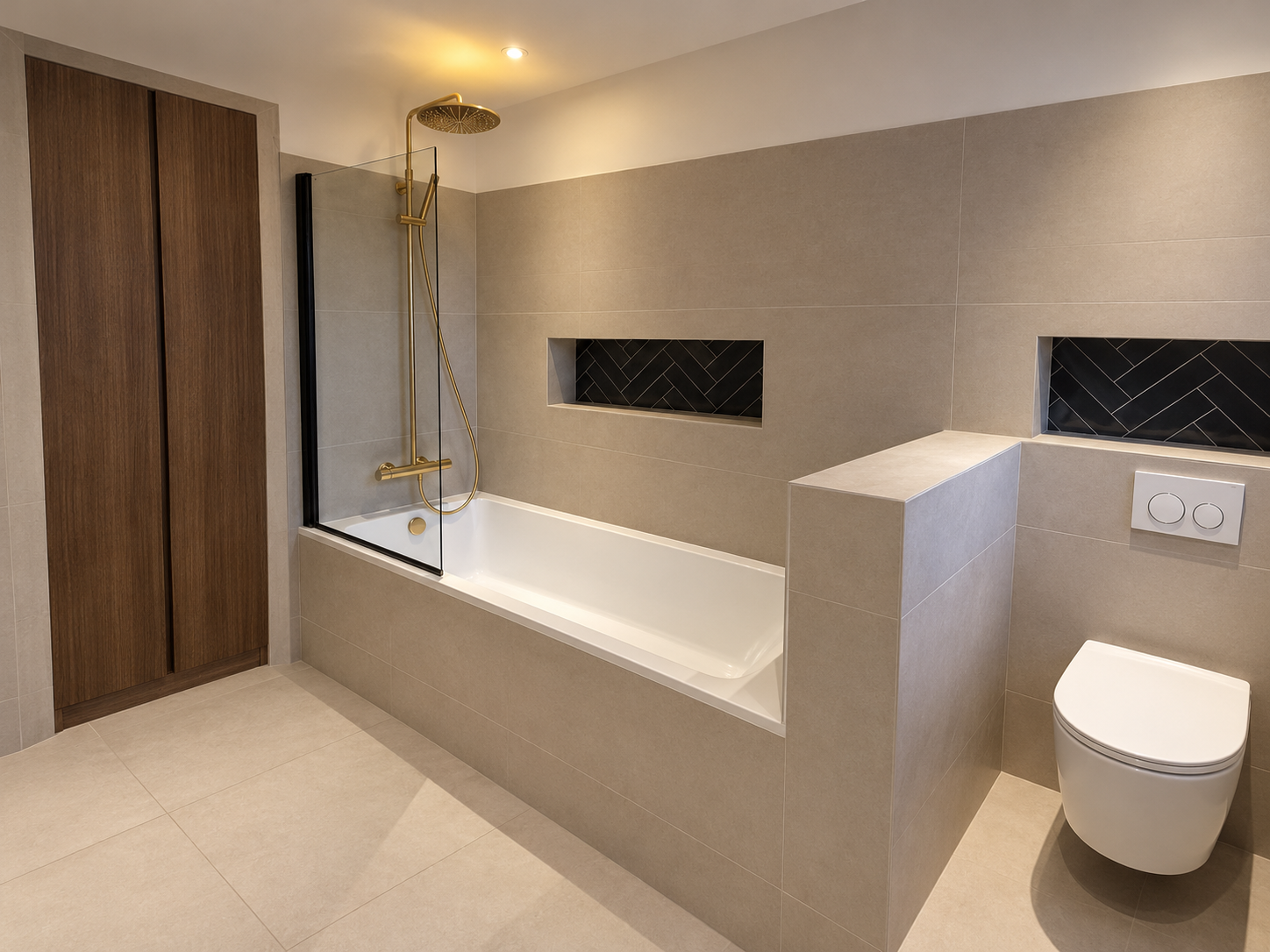 Salle de bains après les travaux